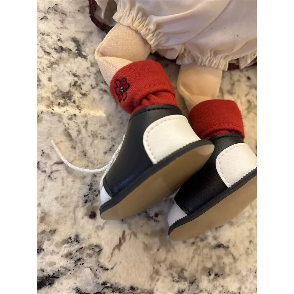 Lizzie High Shoe‎ String Babies doll Megan French Schoolgirl Puppy